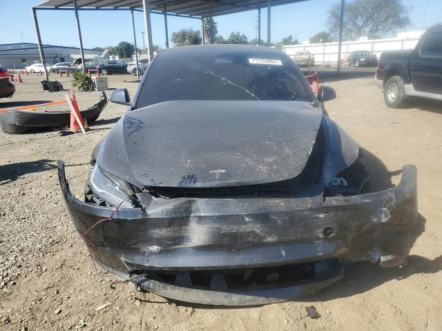 5YJ3E1EA3RF746172 - 2024 TESLA MODEL 3 CHARCOAL photo 5