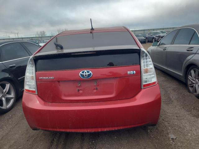 JTDKN3DU7A5200113 - 2010 TOYOTA PRIUS RED photo 6