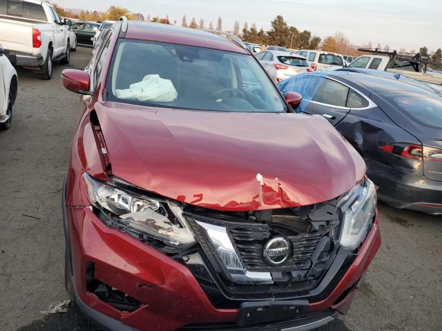 5N1AT2MV1KC707232 - 2019 NISSAN ROGUE S BURGUNDY photo 5