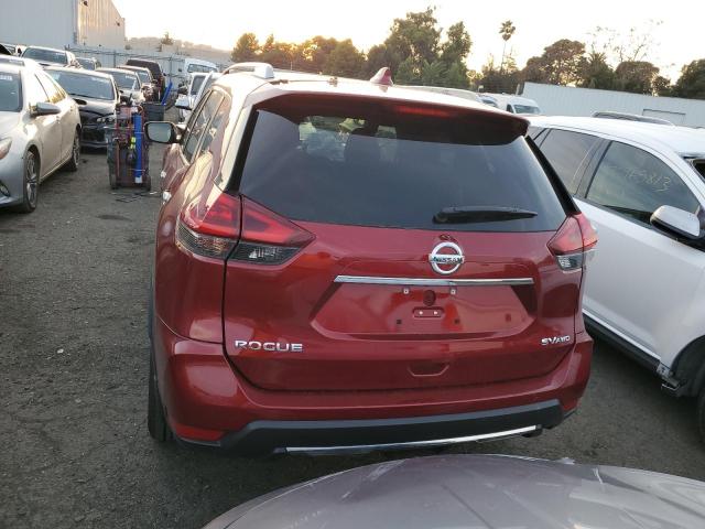 5N1AT2MV1KC707232 - 2019 NISSAN ROGUE S BURGUNDY photo 6