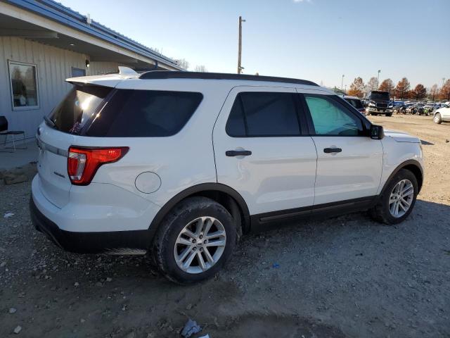 1FM5K7B87GGA51066 - 2016 FORD EXPLORER WHITE photo 3