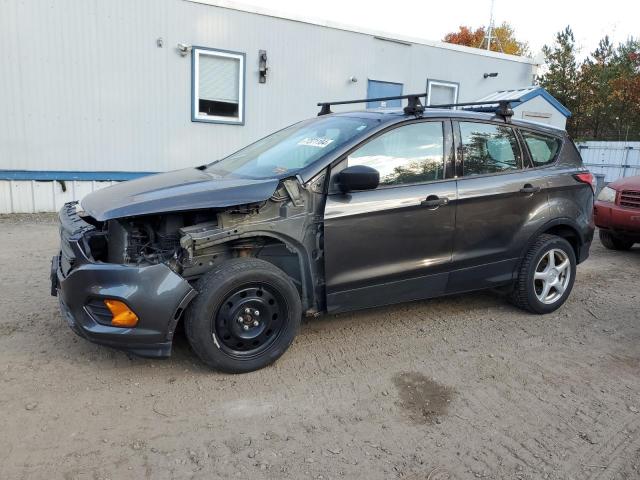 1FMCU0F75HUC83274 - 2017 FORD ESCAPE S GRAY photo 1