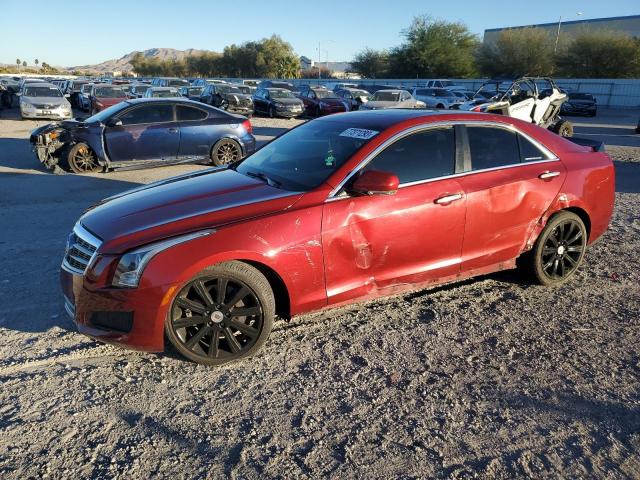 1G6AB5RX0E0193854 - 2014 CADILLAC ATS LUXURY RED photo 1