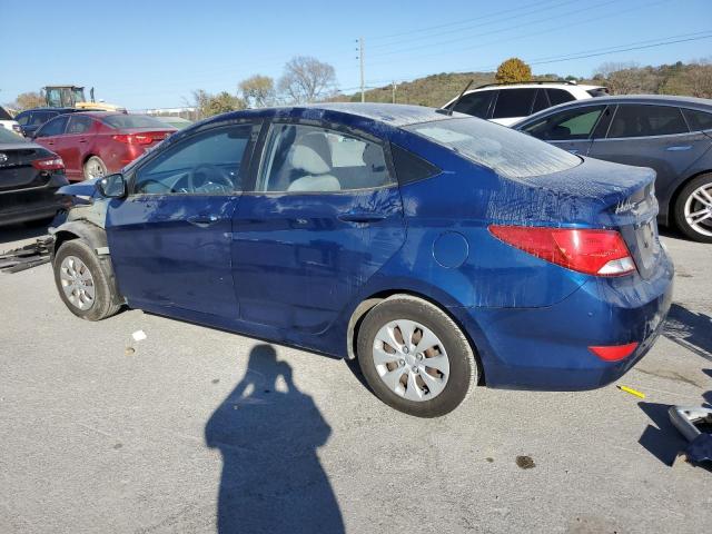 KMHCT4AE3FU817918 - 2015 HYUNDAI ACCENT GLS BLUE photo 2