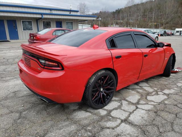 2C3CDXCT2HH592979 - 2017 DODGE CHARGER R/T RED photo 3