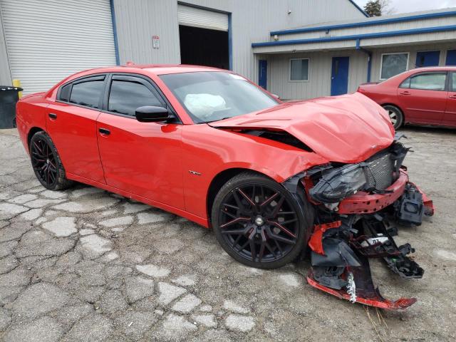 2C3CDXCT2HH592979 - 2017 DODGE CHARGER R/T RED photo 4