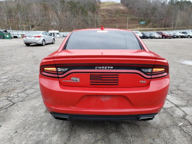 2C3CDXCT2HH592979 - 2017 DODGE CHARGER R/T RED photo 6