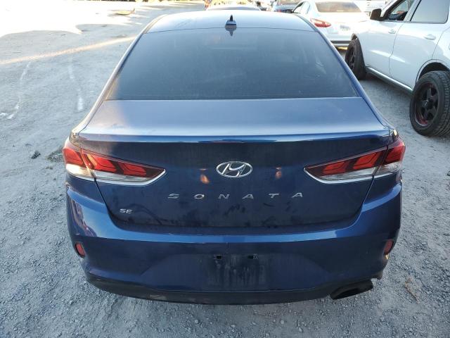 5NPE24AF4JH661819 - 2018 HYUNDAI SONATA SE BLUE photo 6