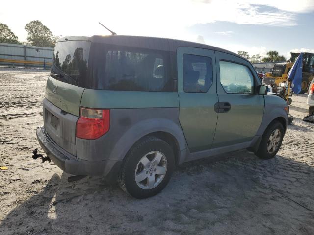 5J6YH28533L026614 - 2003 HONDA ELEMENT EX GREEN photo 3