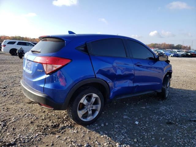 3CZRU6H30JG718717 - 2018 HONDA HR-V LX BLUE photo 3