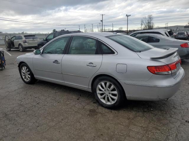 KMHFC46F08A316679 - 2008 HYUNDAI AZERA SE SILVER photo 2