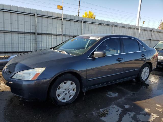 1HGCM56453A045489 - 2003 HONDA ACCORD LX GRAY photo 1