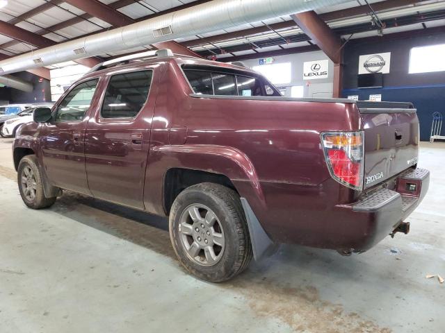 2HJYK16318H526662 - 2008 HONDA RIDGELINE RTX BURGUNDY photo 2