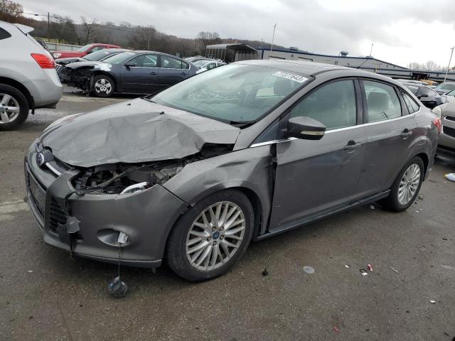 1FAHP3H22CL339941 - 2012 FORD FOCUS SEL GRAY photo 1