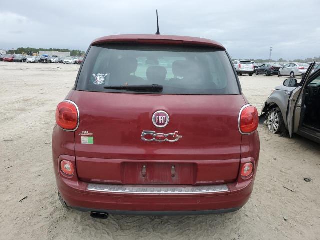 ZFBCFACH2EZ020565 - 2014 FIAT 500L LOUNGE BURGUNDY photo 6