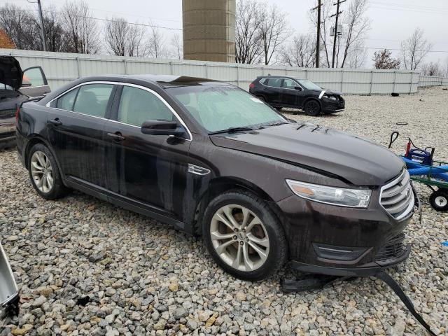 1FAHP2E87DG112984 - 2013 FORD TAURUS SEL BURGUNDY photo 4