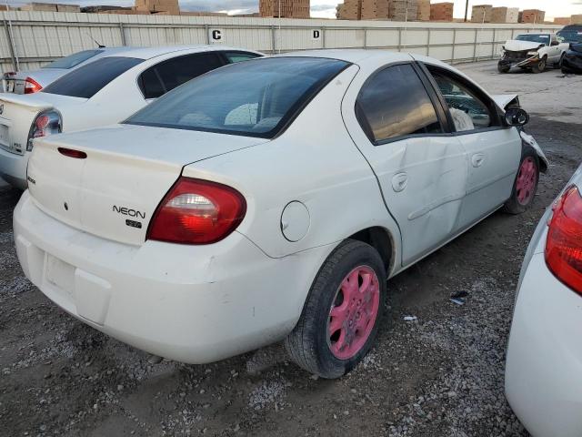 1B3ES56C03D233230 - 2003 DODGE NEON SXT WHITE photo 3