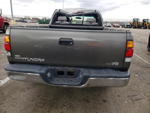 5TBRT34173S359472 - 2003 TOYOTA TUNDRA ACCESS CAB SR5 GRAY photo 6