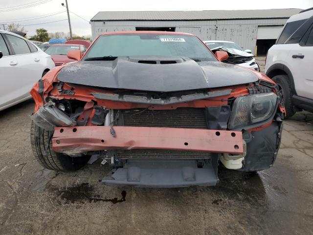 2G1FK1EJ0A9124801 - 2010 CHEVROLET CAMARO SS ORANGE photo 5