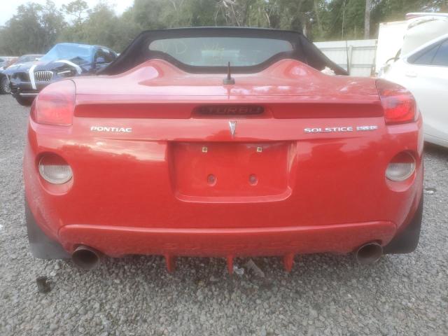 1G2MF35X68Y113718 - 2008 PONTIAC SOLSTICE GXP RED photo 6