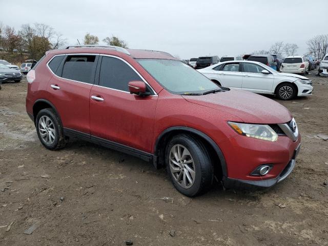 5N1AT2MVXEC767143 - 2014 NISSAN ROGUE S RED photo 4