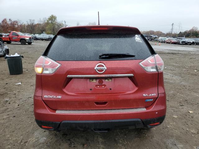 5N1AT2MVXEC767143 - 2014 NISSAN ROGUE S RED photo 6