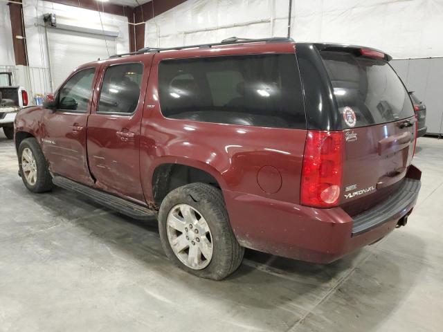 1GKFK16338R187094 - 2008 GMC YUKON XL K1500 MAROON photo 2