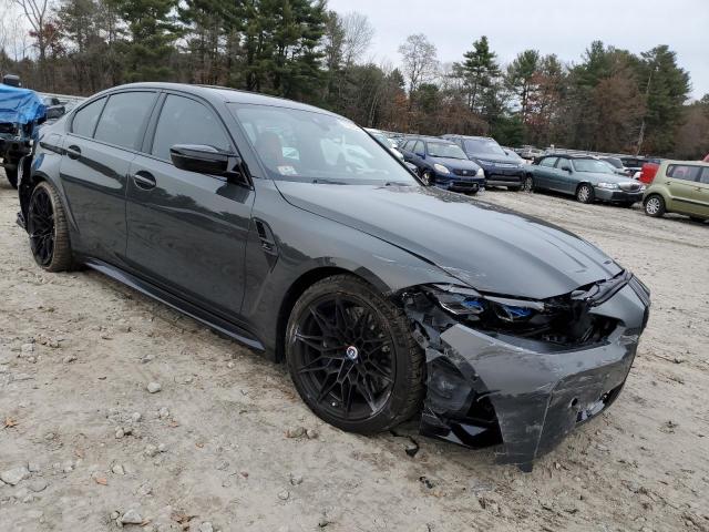 WBS43AY04PFN48179 - 2023 BMW M3 COMPETITION CHARCOAL photo 4
