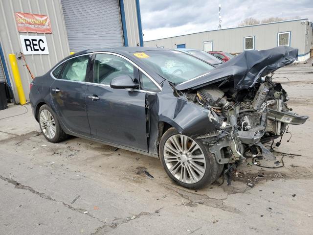 1G4PP5SK9D4219118 - 2013 BUICK VERANO GRAY photo 4