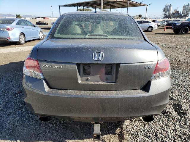 1HGCP3F88AA013891 - 2010 HONDA ACCORD EXL GRAY photo 6