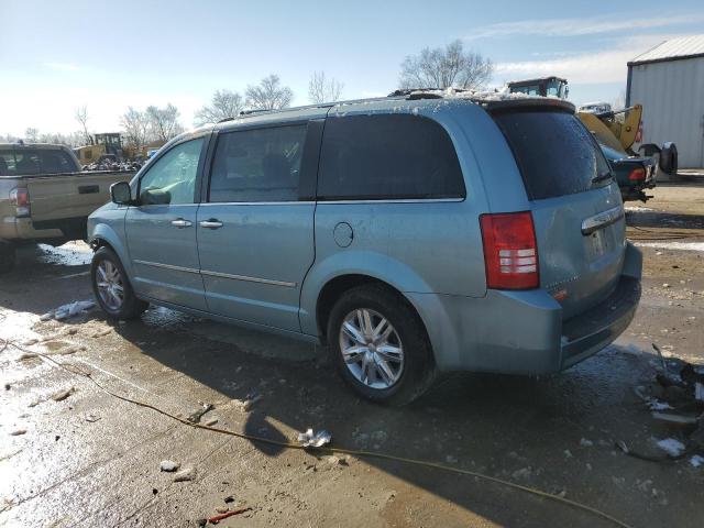 2A4RR6DX4AR142988 - 2010 CHRYSLER TOWN & COU LIMITED BLUE photo 2