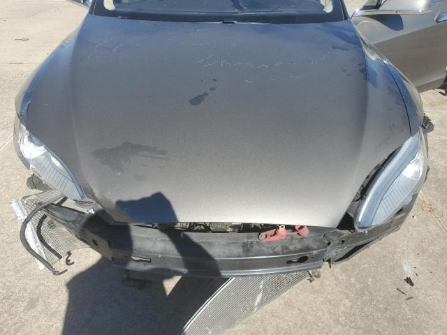 5YJSA1E28FF106499 - 2015 TESLA MODEL S 棕色 照片 11