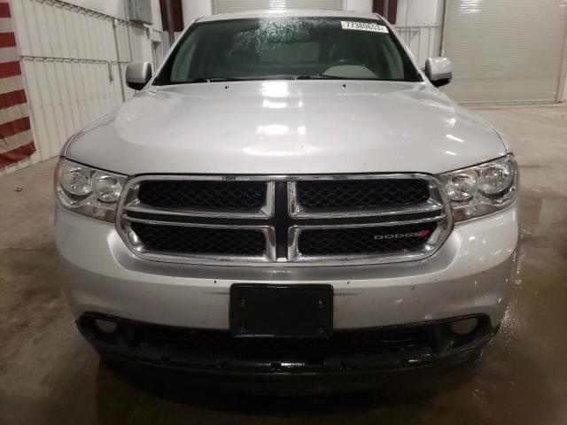 1C4RDJDG5CC267033 - 2012 DODGE DURANGO CREW SILVER photo 5