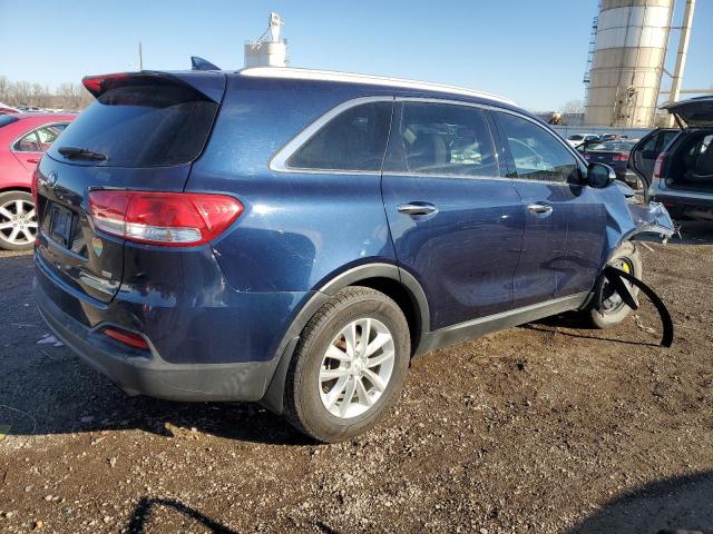 5XYPG4A39JG397911 - 2018 KIA SORENTO LX BLUE photo 3