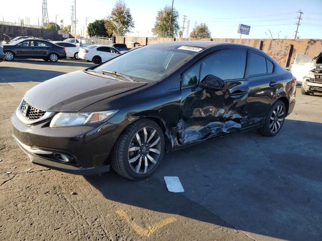 2HGFB2F94EH532863 - 2014 HONDA CIVIC EXL შავი ფოტო 1