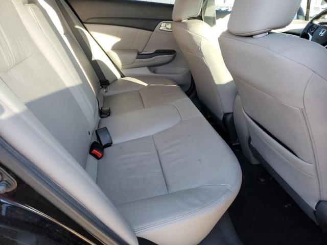 2HGFB2F94EH532863 - 2014 HONDA CIVIC EXL შავი ფოტო 10