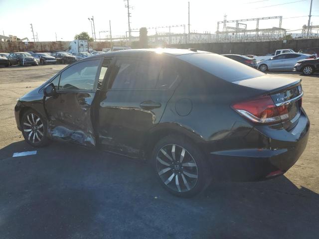 2HGFB2F94EH532863 - 2014 HONDA CIVIC EXL შავი ფოტო 2