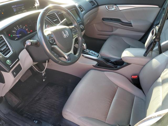 2HGFB2F94EH532863 - 2014 HONDA CIVIC EXL შავი ფოტო 7