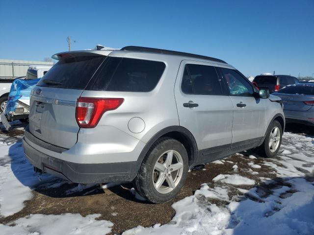 1FM5K7B86JGB78818 - 2018 FORD EXPLORER SILVER photo 3