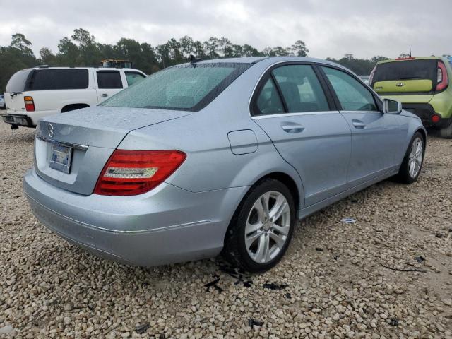 WDDGF4HB2DR268467 - 2013 MERCEDES-BENZ C 250 BLUE photo 3