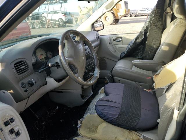 2C4GP54L75R297051 - 2005 CHRYSLER TOWN & COU TOURING BLUE photo 7