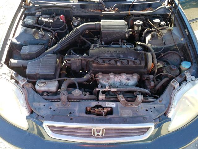 1HGEJ6523VL030911 - 1997 HONDA CIVIC DX GREEN photo 11