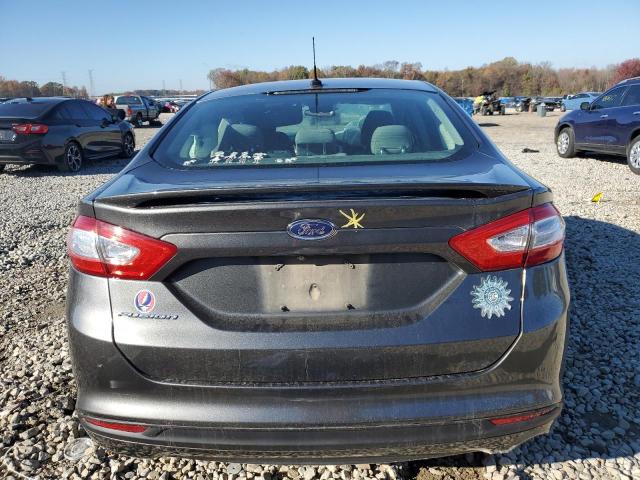 3FA6P0G70GR364301 - 2016 FORD FUSION S GRAY photo 6