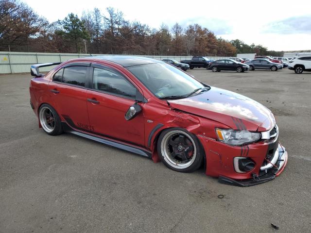 JA32U2FU4GU000927 - 2016 MITSUBISHI LANCER ES RED photo 4