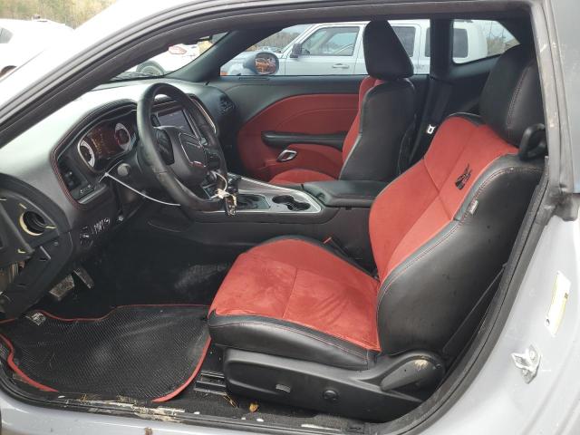 2C3CDZFJ9NH137774 - 2022 DODGE CHALLENGER R/T SCAT PACK SILVER photo 7