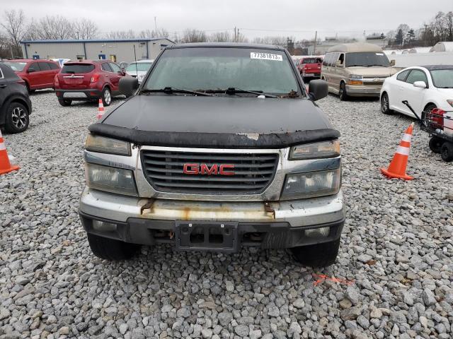 1GTDT136058169202 - 2005 GMC CANYON BLACK photo 5