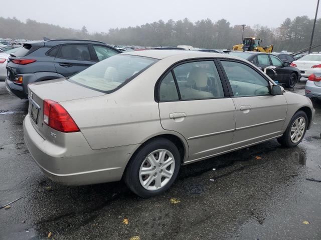 2HGES26723H537177 - 2003 HONDA CIVIC EX TAN photo 3