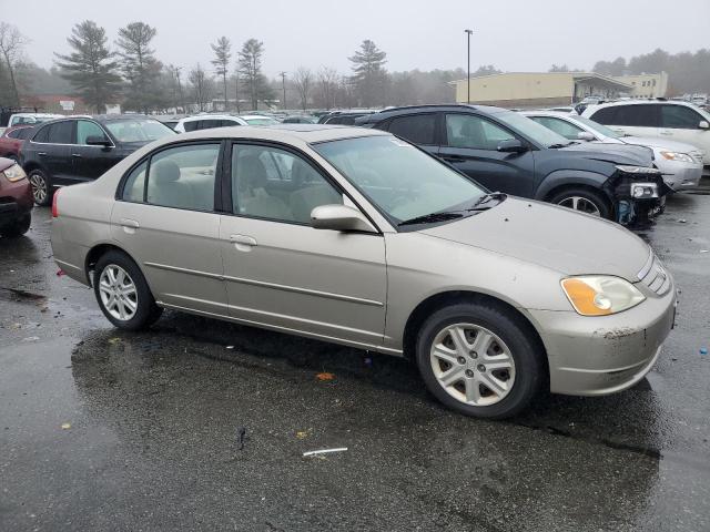 2HGES26723H537177 - 2003 HONDA CIVIC EX TAN photo 4