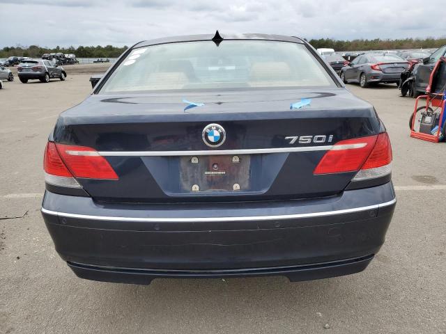 WBAHL83588DT14092 - 2008 BMW 750 I BLUE photo 6