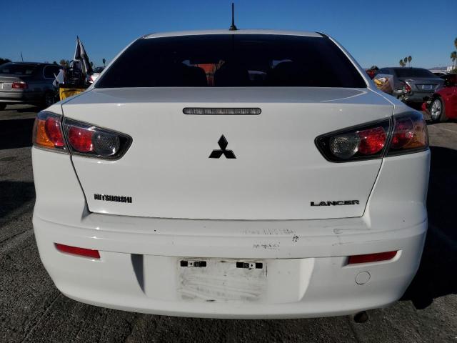 JA32U2FUXDU002418 - 2013 MITSUBISHI LANCER ES/ES SPORT WHITE photo 6